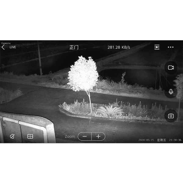 Long range night vision ptz camera