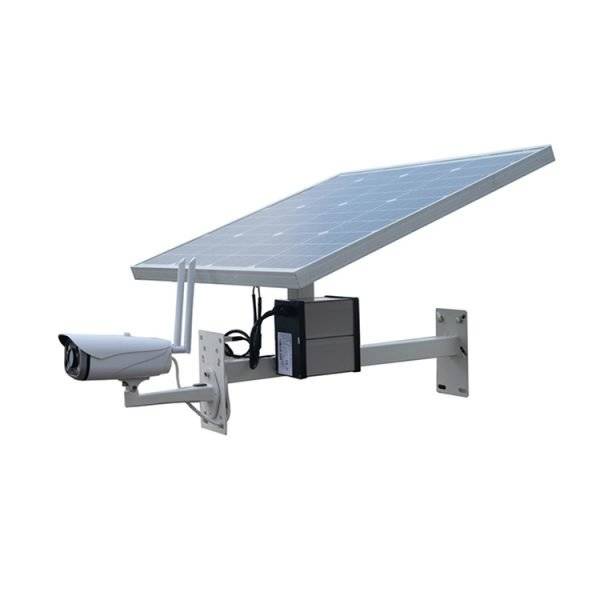 Solar Surveillance power kit for bullet camera