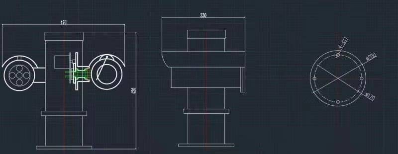 Explosion proof ATEX ptz camera