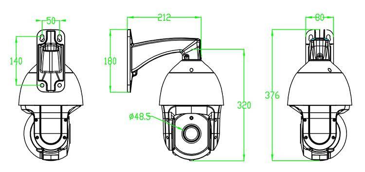 SUPER LONG RANGE IR PTZ Camera