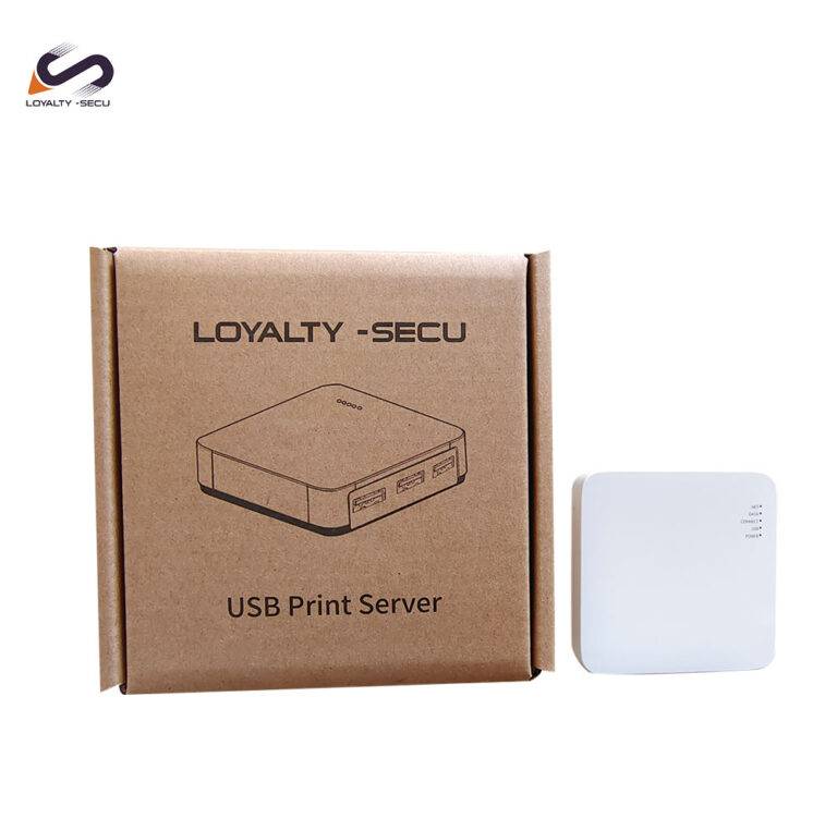 Wireless WiFi Bluetooth Network Print Server with 3 USB Ports Loyalty