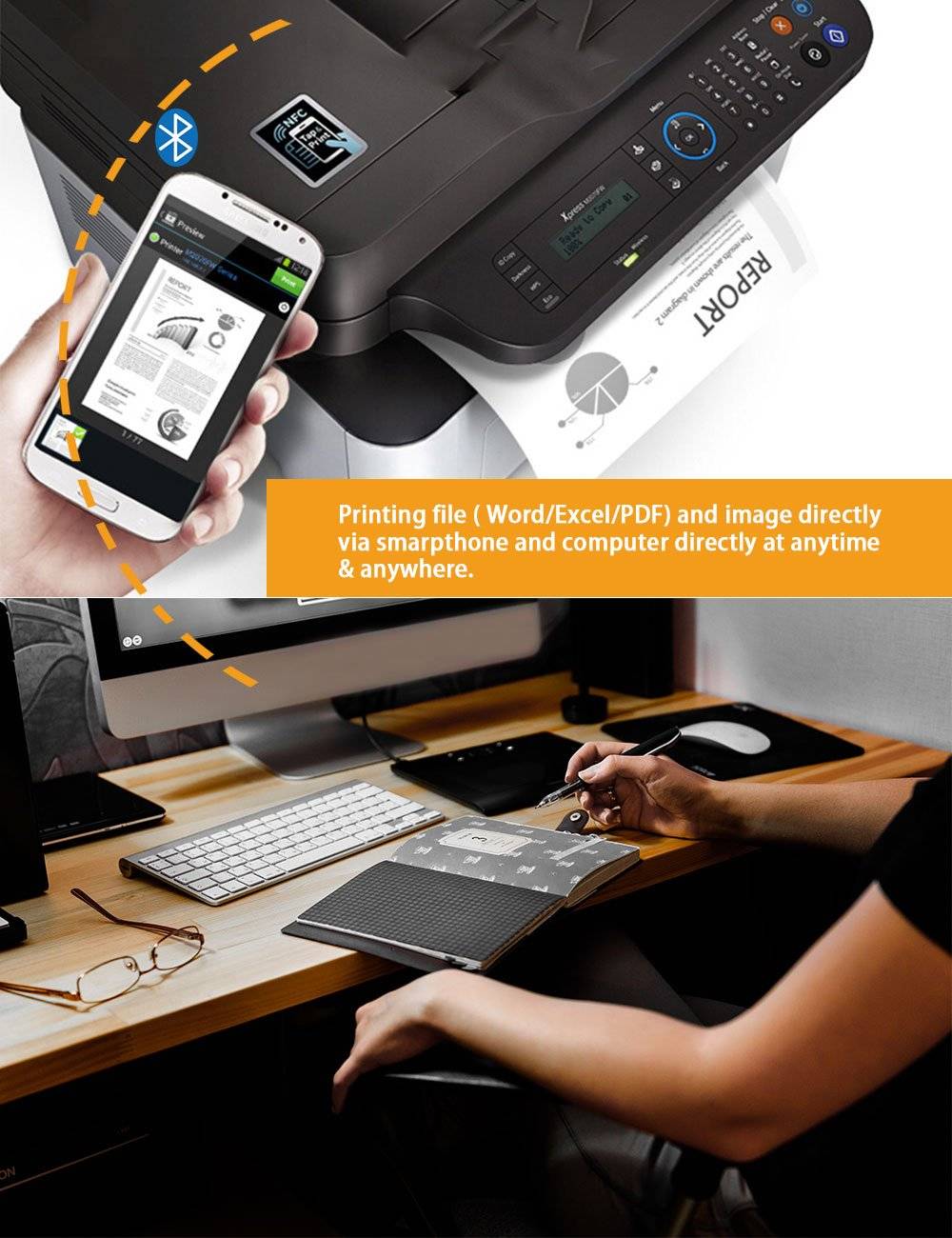 3 USB Ports Bluetooth Network Print Server Loyaltysecu