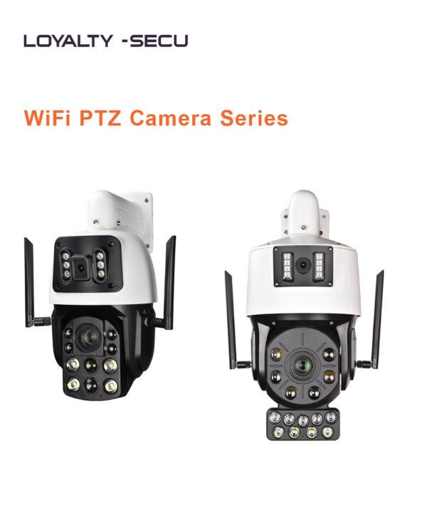 5-Inch Dual-Lens 3MP Wi-Fi PTZ Camera | Auto Tracking | Color & Infrared Night Vision | 18x Optical Zoom - Image 3