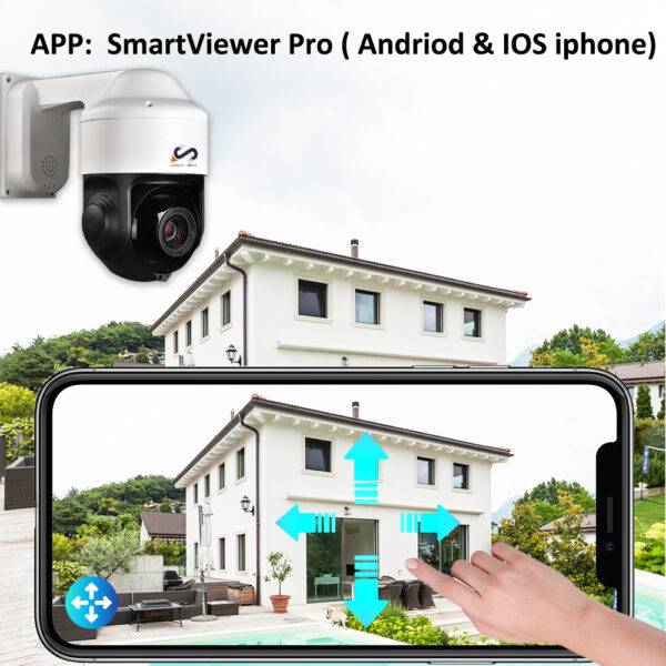 5-Inch Smart AI PTZ Network Camera | 2MP/4MP, 22X/33X Zoom, 150M IR, Auto Tracking | LOYALTY-SECU - Image 11