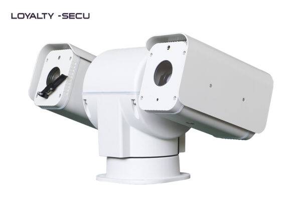 500M Long-Range Dual-Spectrum PTZ Laser IR Night Vision Camera for Perimeter Monitoring