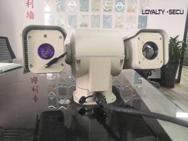 500M Long-Range Dual-Spectrum PTZ Laser IR Night Vision Camera for Perimeter Monitoring - Image 4