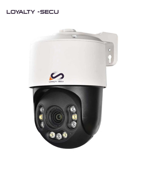 LOYALTY-SECU LY-MIP-P55 | 5MP Mini 3-Inch HD-IP PTZ Camera, 5X Optical Zoom, Auto Tracking, Active Defense, Full Metal Housing, PoE