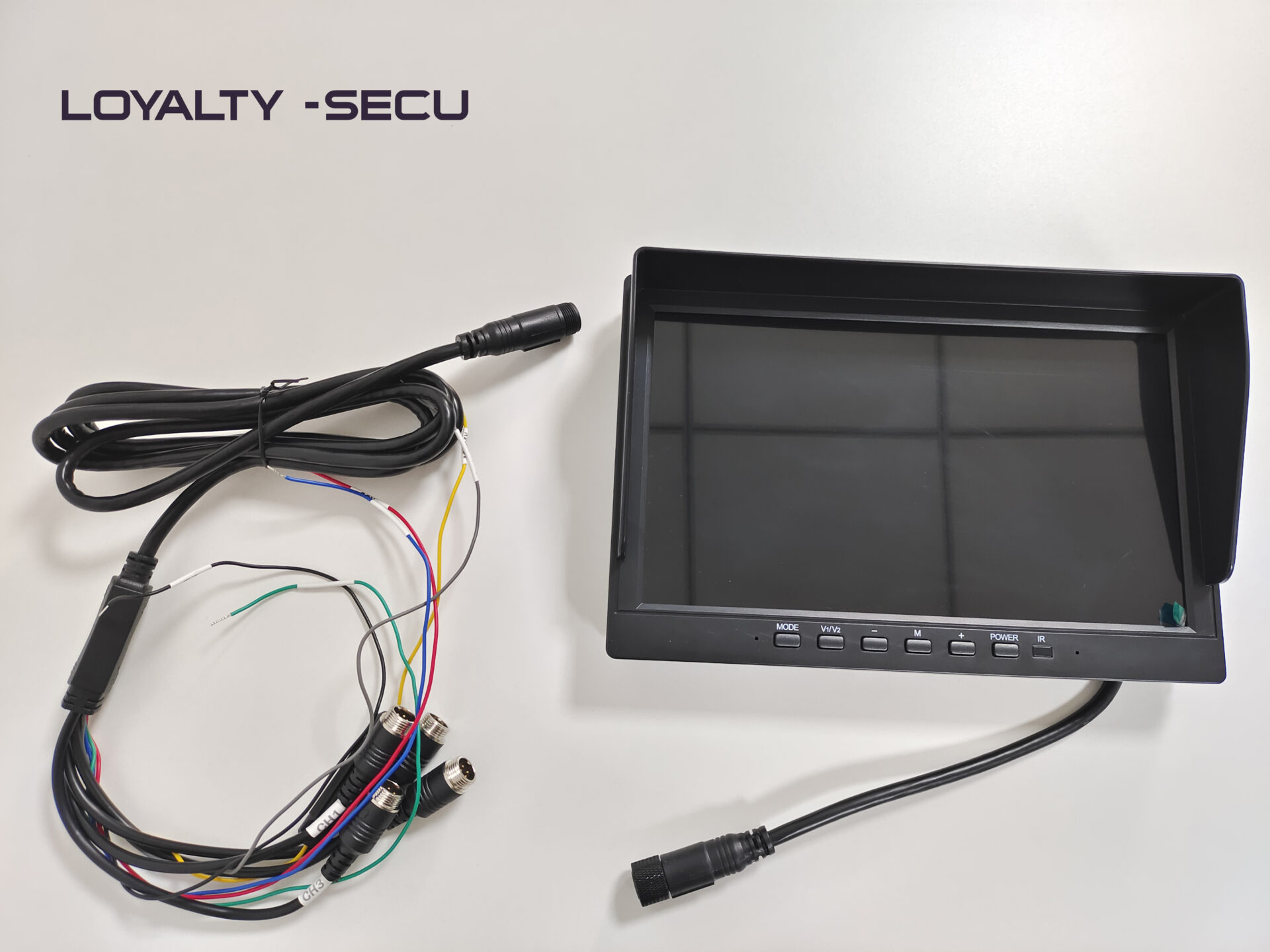 10.1-inch IPS Vehicle Monitor, Supports 4-Channel Video Input, 9–36V Wide Voltage Vehicle Design - Image 5