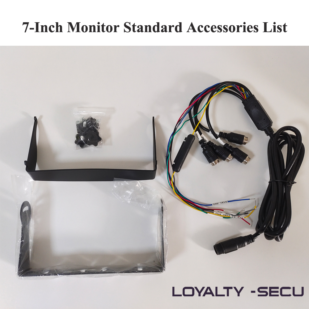 LOYALTY-SECU 7-Inch Anti-Vibration Vehicle Monitor · 170° Wide Viewing Angle · IPS HD Display - Image 14