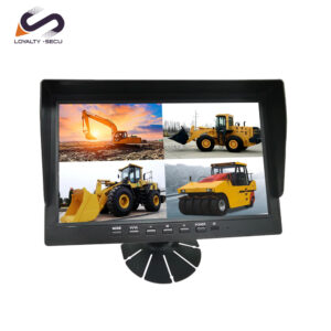 10.1-inch IPS Vehicle Monitor, Supports 4-Channel Video Input, 9–36V Wide Voltage Vehicle Design