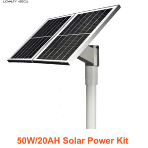 DC12V Solar Power Kit for CCTV Cameras & 4G/5G Routers
