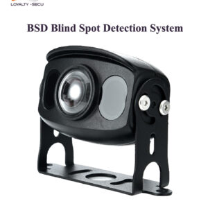 AI BSD Blind Spot Detection System for Commercial Vehicles | Blind Spot Warning System with AI Pedestrian & Vehicle Detection | Fleet Safety Solution for Trucks, Buses, Mining & Construction Vehicles